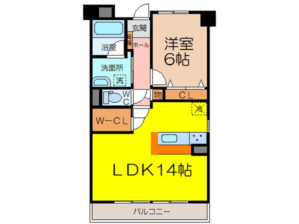 エグゼクティブフィーリアの物件間取画像